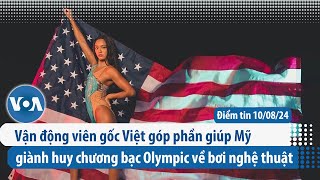 Vận động viên gốc Việt góp phần giúp Mỹ giành huy chương bạc Olympic về bơi nghệ thuật | Điểm tin VN