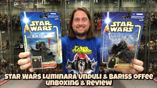 Luminara Unduli \u0026 Barriss Offee Star Wars Unboxing \u0026 Review!