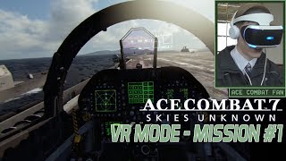 Ace Combat 7 | VR Mission #1 | Scramble | F-18F Gameplay | 1080p 60fps