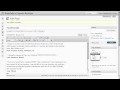 How to create drop-down menus in WordPress 3.0