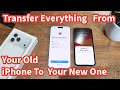 How To Transfer Everything From Your Old iPhone to 17 Pro