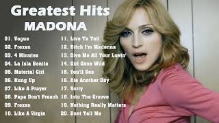 Madonna - Like A Prayer // MADONNA  Greatest Hits Full Album 2022