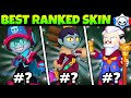 Ranking EVERY Ranked Skin from WORST to BEST in Brawl Stars !!!