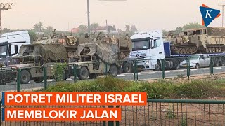 Potret Militer Israel “Standby", Blokir Jalanan Usai Hamas Menyerang