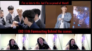 EXO 11th anniversary Fanmeeting behind the scenes Reaction - The love I have for them is endless!!