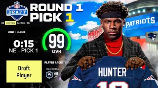 I DRAFTED TRAVIS HUNTER WITH #1 PICK IN NFL DRAFT! Patriots S2