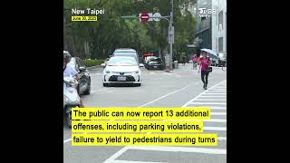 Taiwan implements stricter traffic regulations to improve pedestrian safety #Shorts