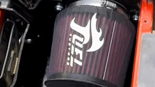 Raptor 700R Big 3 Fuel Customs Intake, Dynojet PC6,  RPRace exhaust and tuned