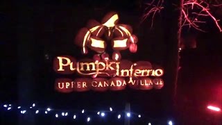 Upper Canada Village Pumpkin Inferno 2016