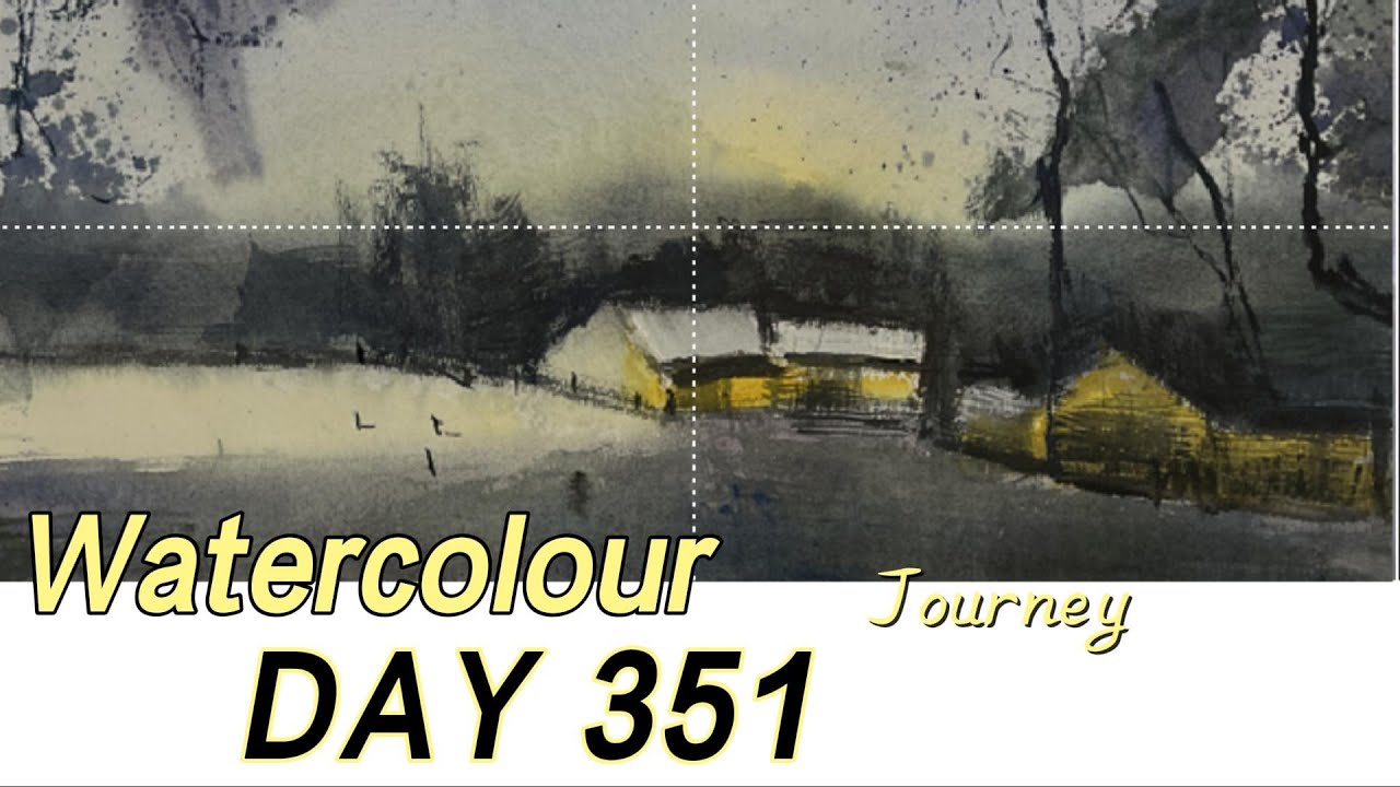 Watercolour Day 351 Youtube