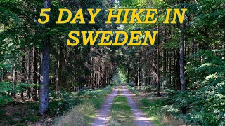 Hiking Sweden EP 7: Five Day Hike in Southern Sweden, Skåneleden SL1