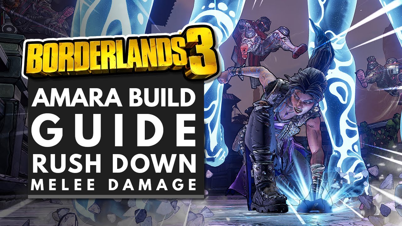 Borderlands 3 Best Builds | SHOCK MELEE Amara Build Guide - YouTube