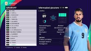 Uruguay #fifa #worldcup2022 #efootball2023 PES 2021 #ps4 #ps5 #pc Patch Option File