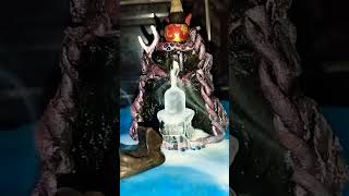 making mahashivling ka pooja🔱  #harharmahadev #super #lordshiva #shortvideo #smokefountain