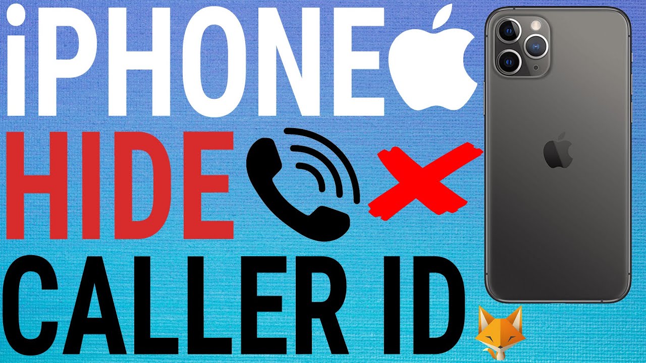 How To Hide Your Caller ID On IPhone - YouTube