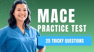 MACE Exam Medication Aide Practice Test & Study Guide 25 Tricky Questions