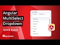 Angular MultiSelect Dropdown: The Ultimate Feature Walkthrough