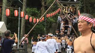 新田にて 若山 熊野神社来訪