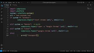 How to open chrome by python