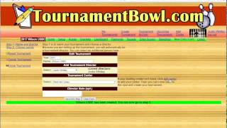Tournamentbowl.com: How to create an association tournament