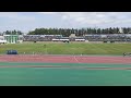 北海道インターハイ（2023年）　女子1500m予選4組　ドルーリー朱瑛里１位