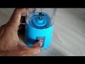 Portable usb charging blender