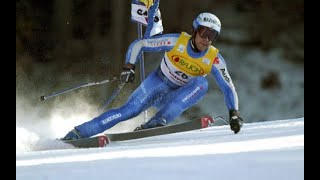 Didier Defago wins super-G (Val Gardena 2002)