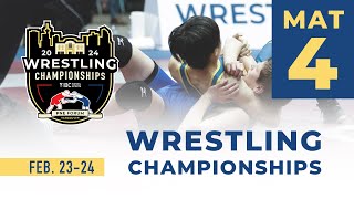 2024 BCSS Wrestling Championships 🤼 Day 1 | Mat 4 [Feb 23, 2024]