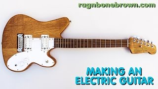 Making An Electric Guitar From Salvaged Oak (part 1 of 9)