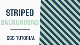 Striped Background Pattern CSS | Pure CSS Background Patterns | CSS Tutorial