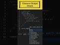 Closure Scope Chain in javascript #javascript #reactjs