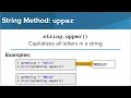 String Methods