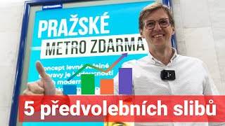 The 5 biggest pre-election promises of Prague politicians