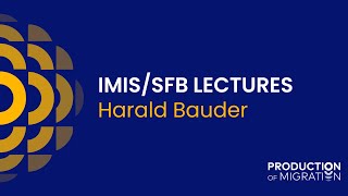 IMIS/SFB Lecture: Harald Bauder (12 August 2024)