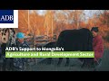 ADB’s Support to Mongolia's Agriculture and Rural Development Sector