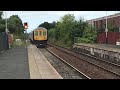 class 769442 passing at high speed through burscough bridge station