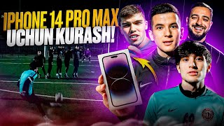 ENG KOʻP GOL URGAN BOLAGA IPHONE 14PRO MAX CHALLENGE!!!