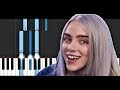 Billie Eilish - Bad Guy (Piano Tutorial)