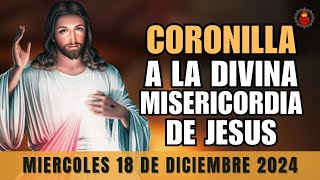 #Coronilla a la Divina Misericordia de Hoy Miercoles 18 de Diciembre 2024 #Rosariodelamisericordia