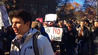 University of Michigan students stage walk-out in protest of potential Richard Spencer visit