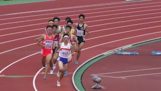 20170731 山形インターハイ 男子800m 予選5組