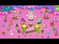 Candy Island Full Song - NEW WERDOS Lyrics | My Singing Monsters The Lost Landscapes