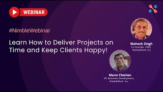 Webinar: Learn How to Deliver Projects on Time and Keep Clients Happy!