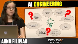 How much AI is in AI Engineering • Anna Filipiak • Devoxx Poland 2022