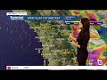 Natalie's forecast: Mid--week warmup coming to San Diego County