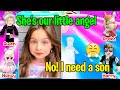 🎄 TEXT TO SPEECH 🦊 My Parents Give Me To A Poor Family Coz They Want A Son 🦄 Roblox Story #745