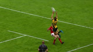 Brilliant cross-field kick leads to try