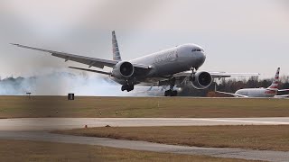 40 MINUTES of NONSTOP TAKEOFFS \u0026 LANDINGS | Plane Spotting at Charlotte Douglas Airport