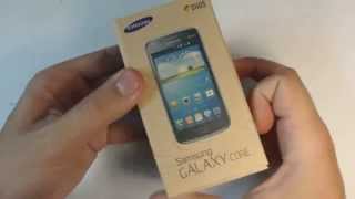 Samsung Galaxy Core I8262 unboxing