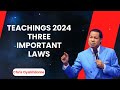 teachings 2024 three important laws pastor chris oyakhilome ph.d